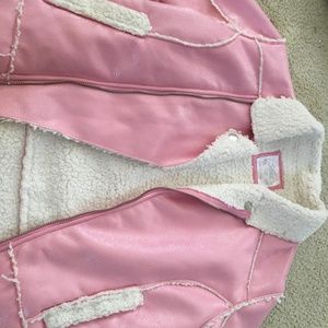 Girls Sherpa Lined Jacket